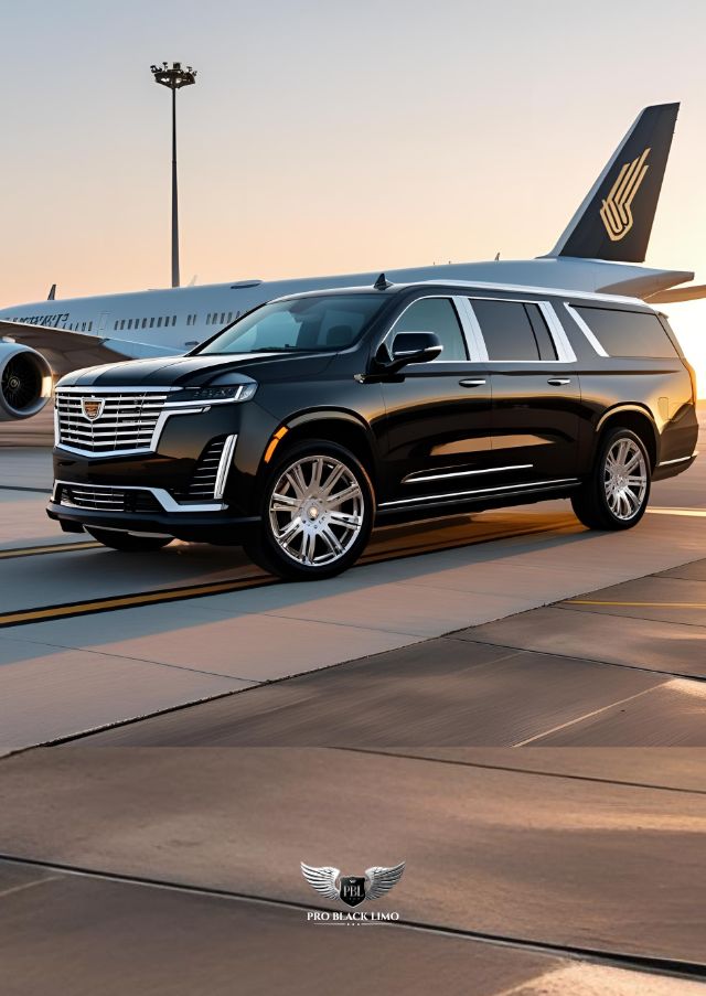 airport transportation by pro black limo